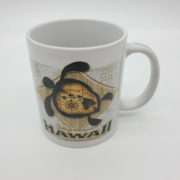 Hawaiian Sea Turtle Coffee Tea Cup Mug ABC Stores 2007 Island Collection Tropics - Picture 10 of 10